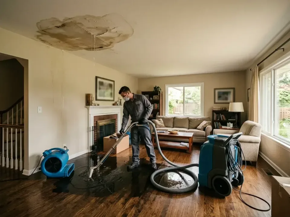 attic-pipe-burst-ceiling-drip-008 — frequently asked questions, Water Damage Restoration & Carpet Care in Welsh, LA